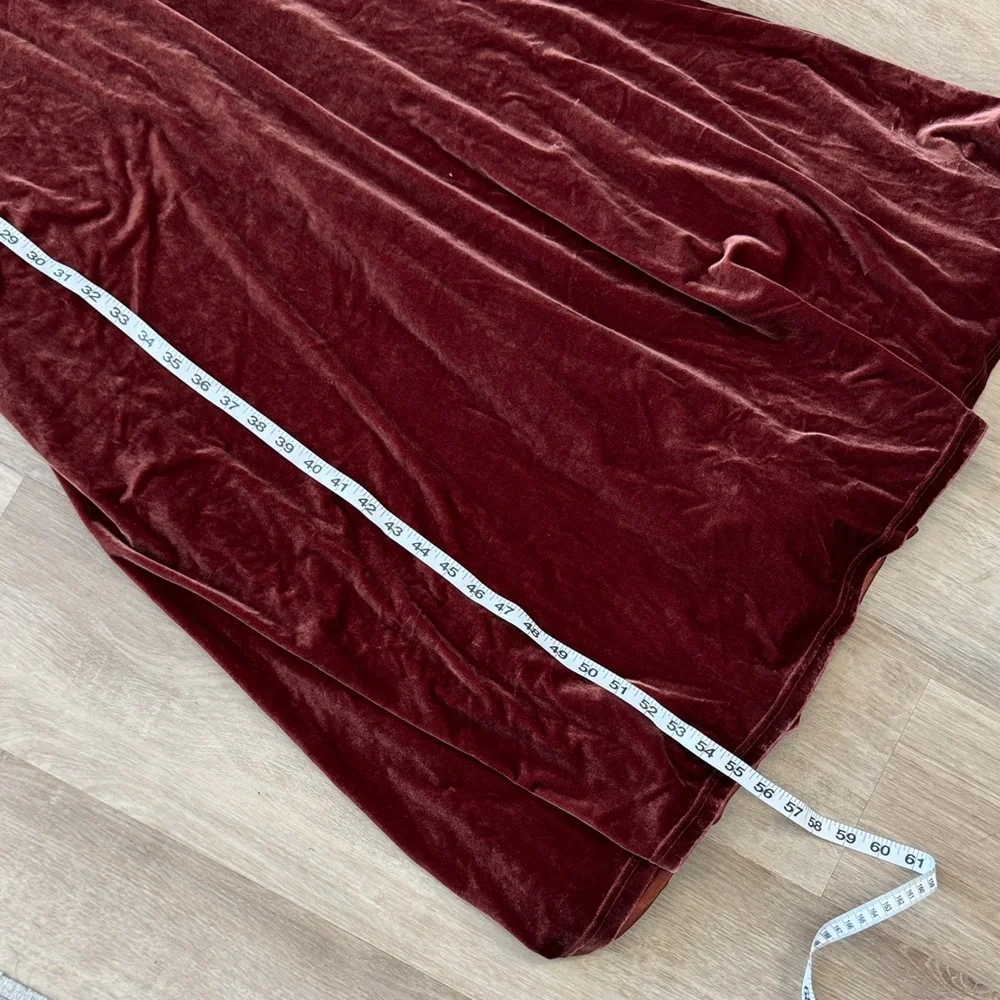 Revelry Bardot Velvet Dress sz 6 - Picture 6 of 14